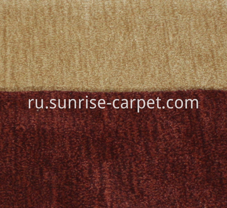 Dyeable Polyester Hand Tufted carpet mix color yarn